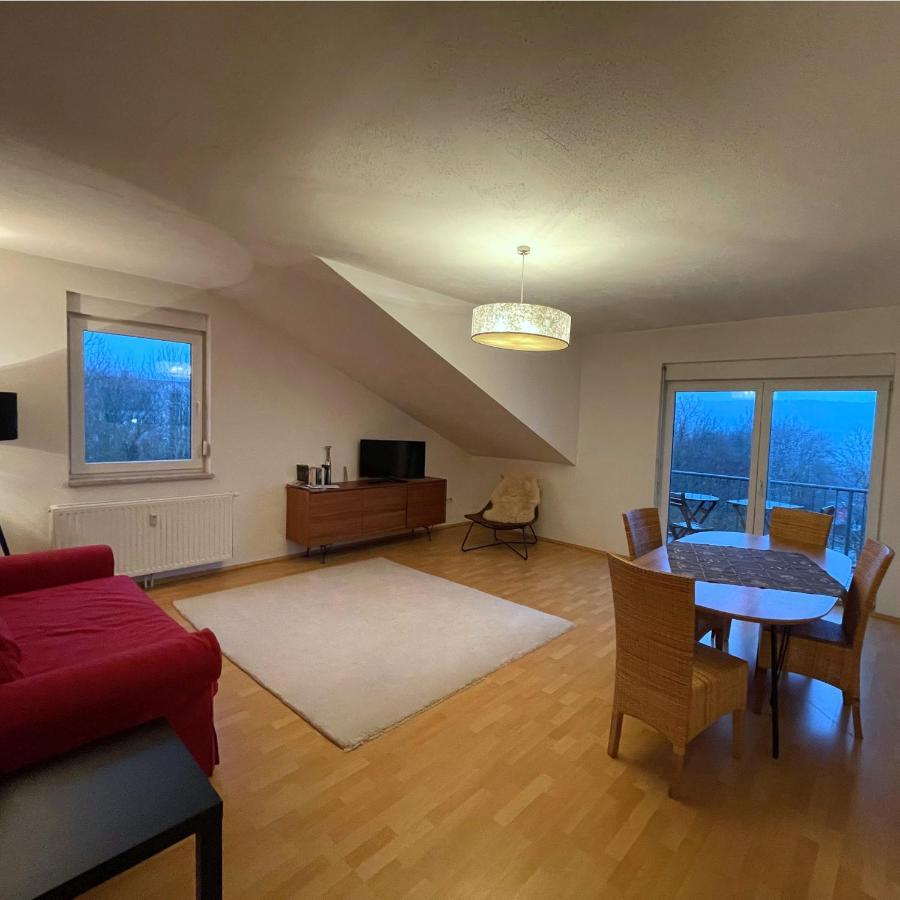 Ferienwohnung Balkonblick Am Hirschberg Sankt Wendel Exterior foto